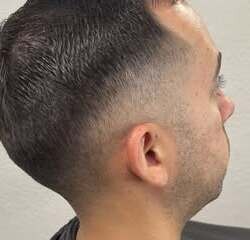 Sharp medium fade, clean and crisp
