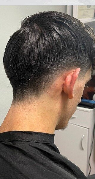 Clean taper low fade